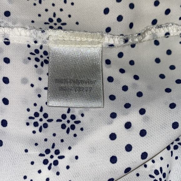 Women's LC Lauren Conrad Pleated Scoopneck Top Size L - Picture 7 of 7